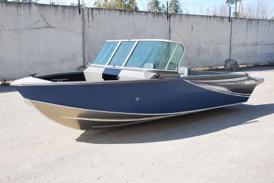 Лодка алюминиевая WINDBOAT 4.6DC EVO