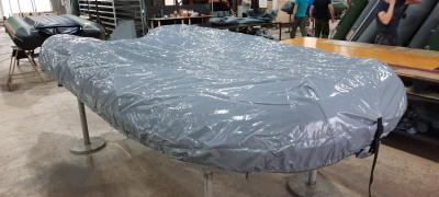 Тент транспортировочный для лодки Roger 4400 (с конусами) Тент транспортировочный для лодки Roger 4400 (с конусами)