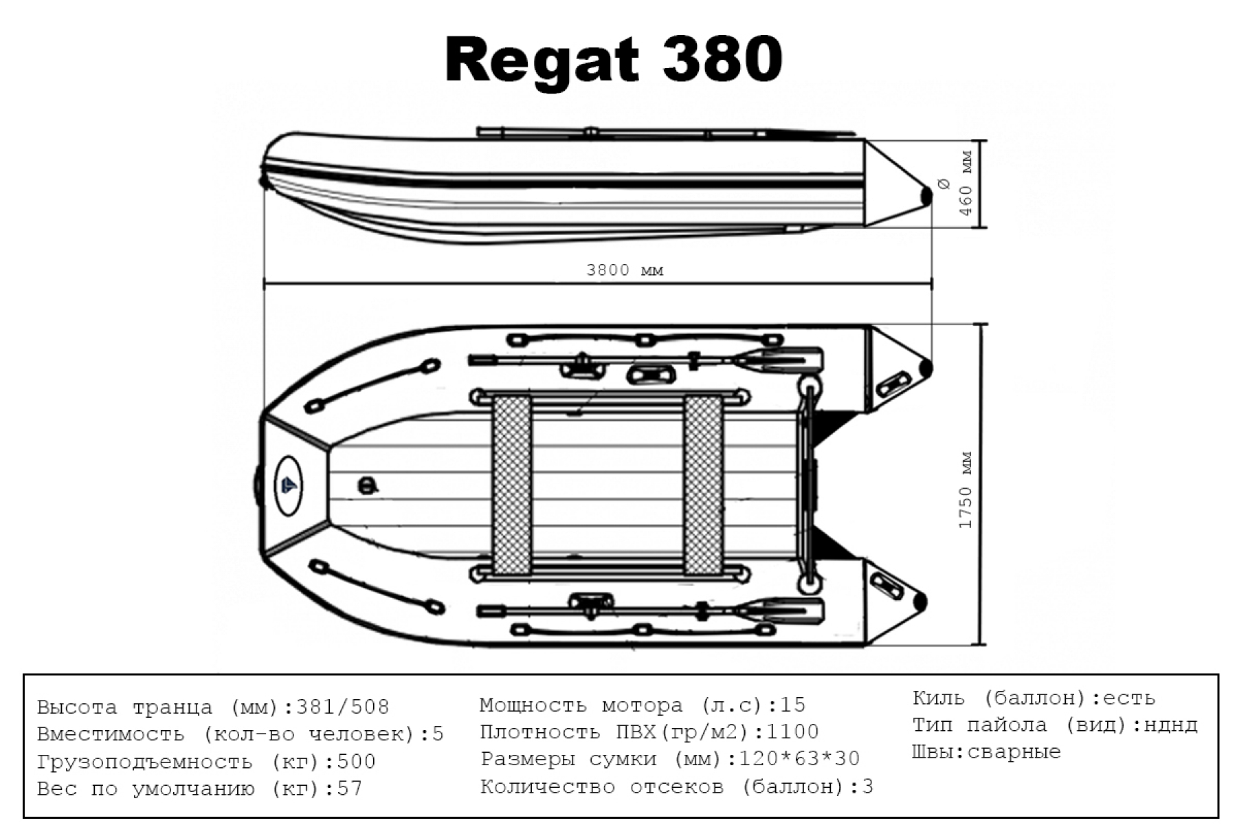 Big Boat Регат 380 НДНД