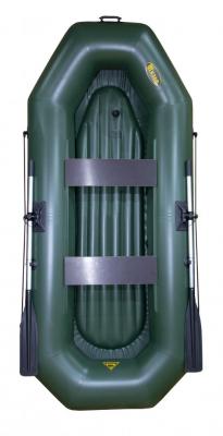 Лодка надувная гребная ПВХ Инзер 2 (260) НД